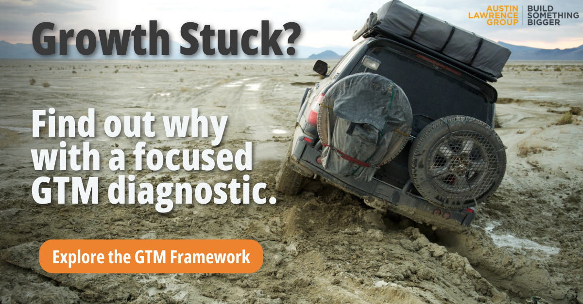 GTM Checkup - Jeep Growth Stuck ad - Explore the GTM Framework