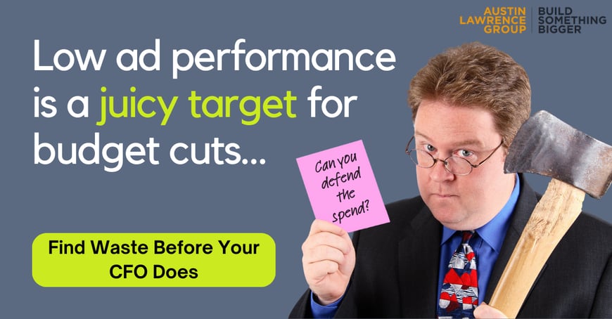 Media Budget Analysis Ad - CFO Axe Juicy Target w CTA